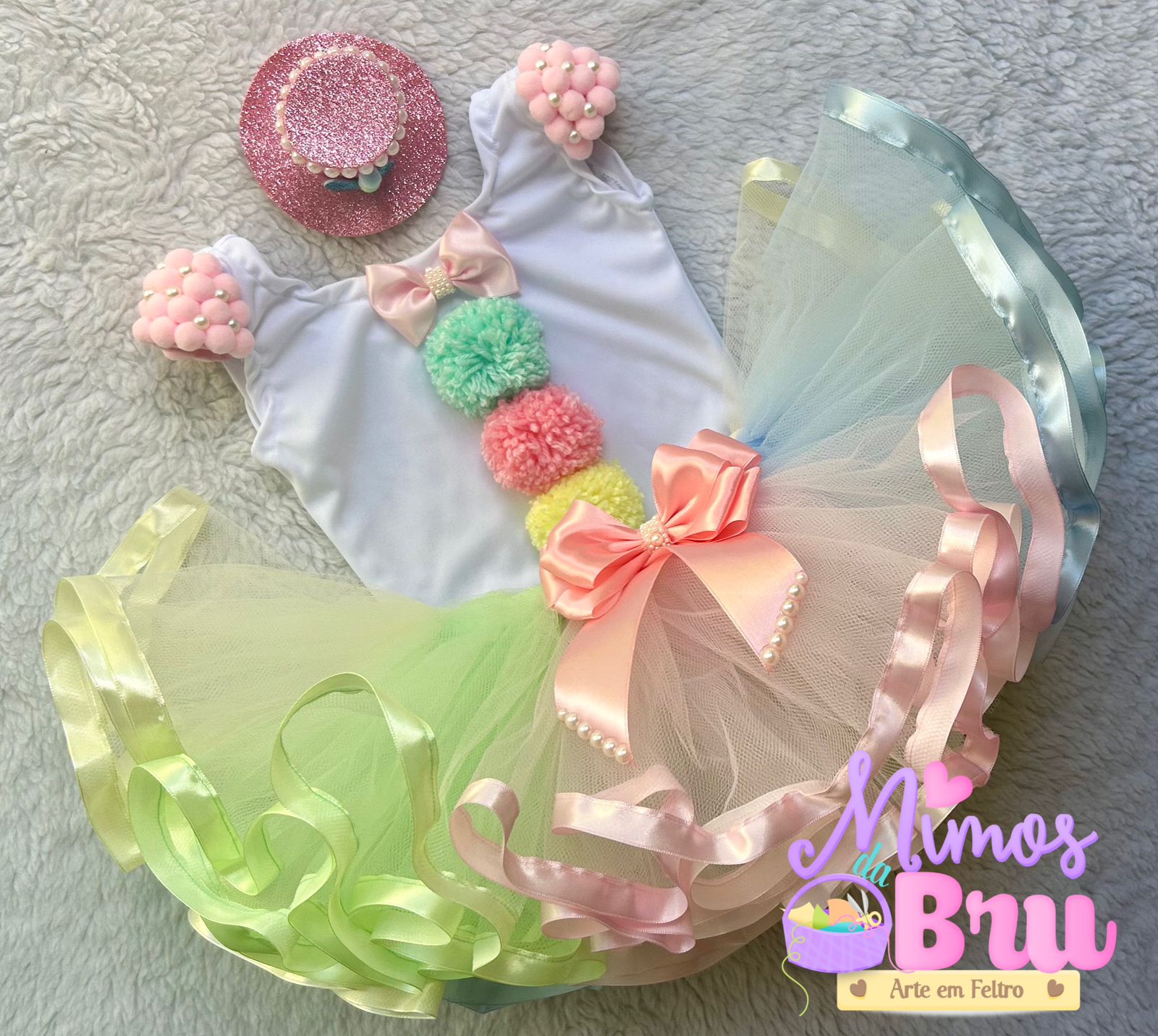 Vestido personalizado infantil