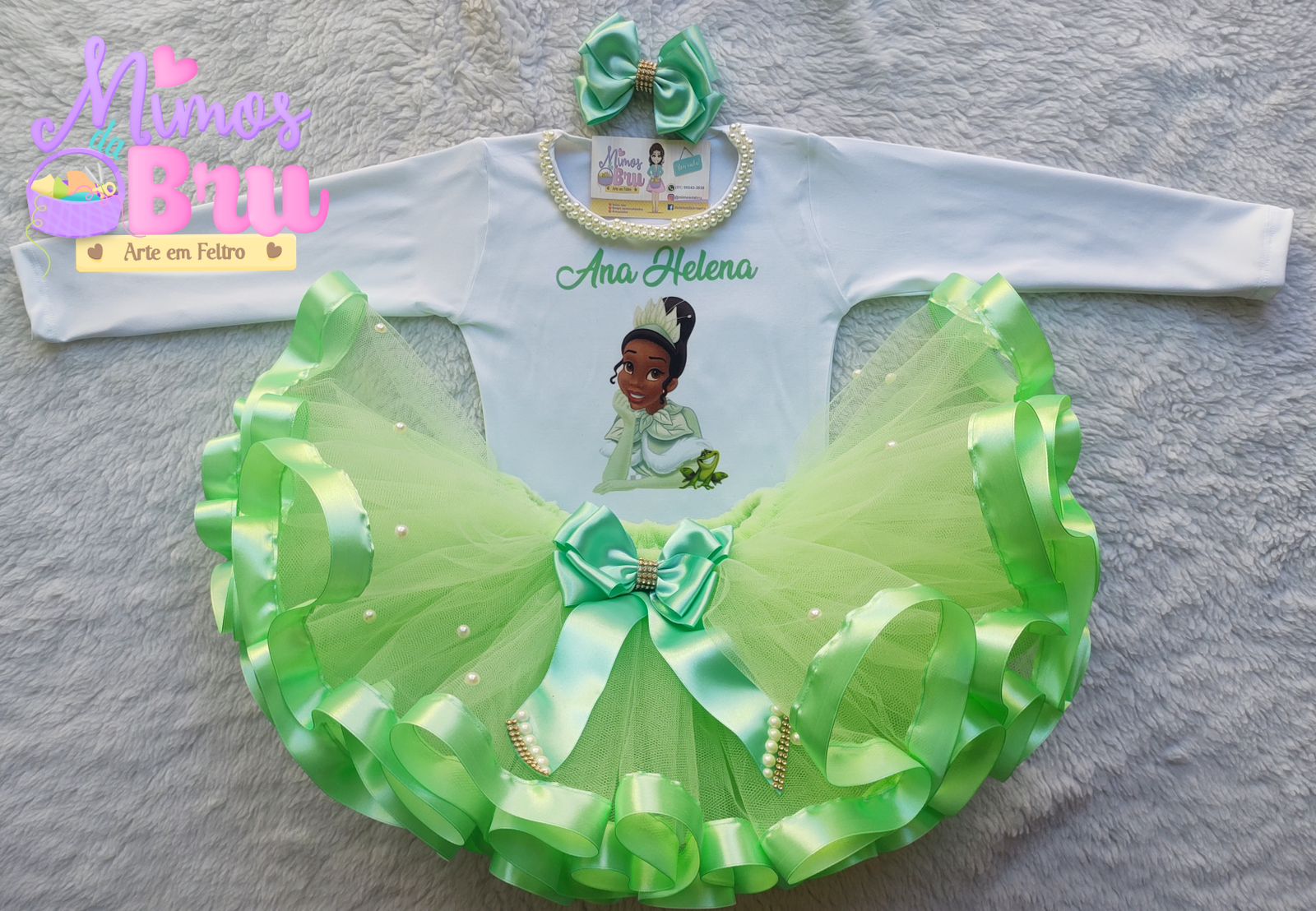 Vestido personalizado infantil