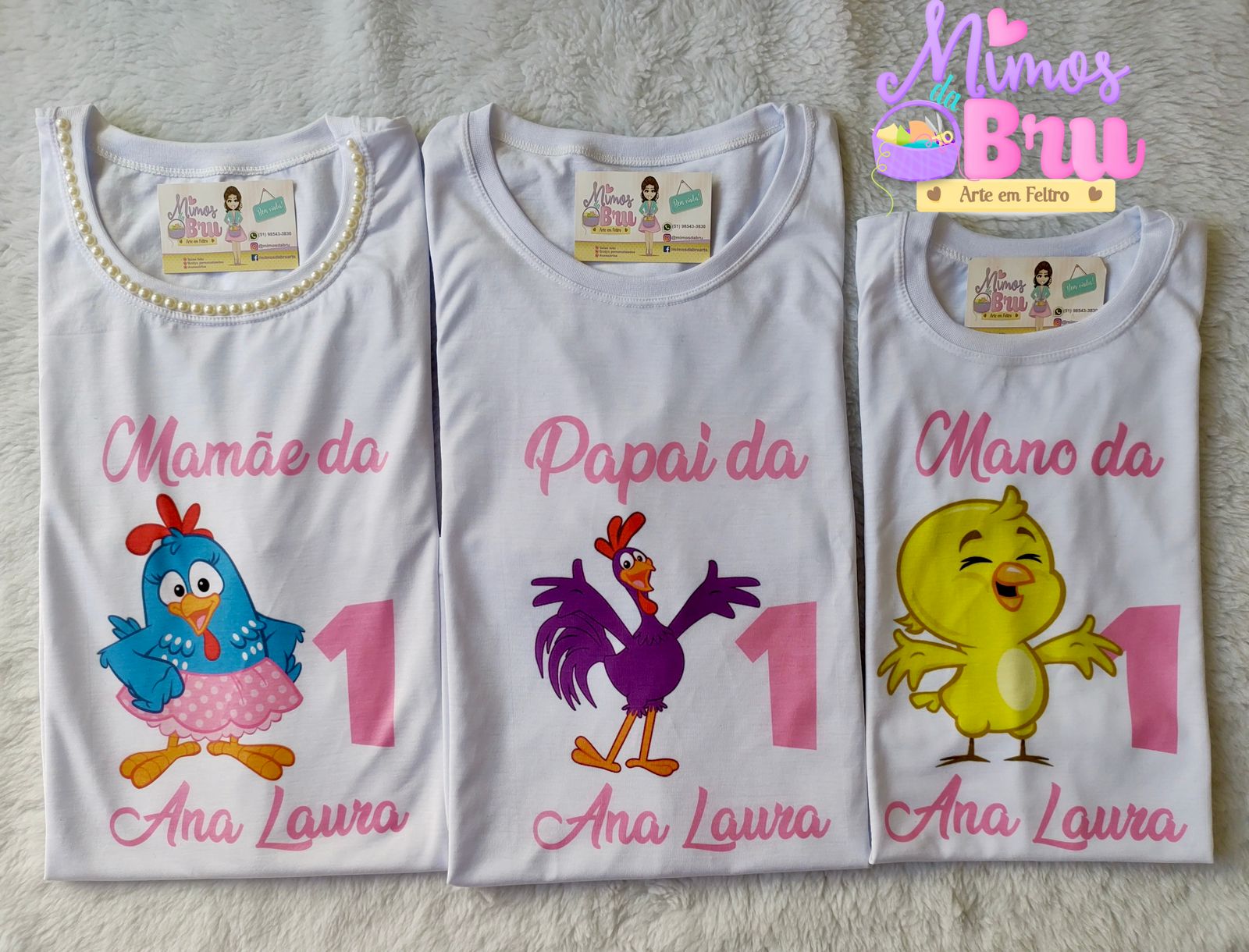 Camiseta personalizado infantil